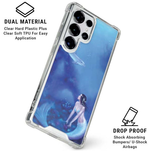 Ultramarine by Rachel Anderson Galaxy S25 Ultra Clear Case